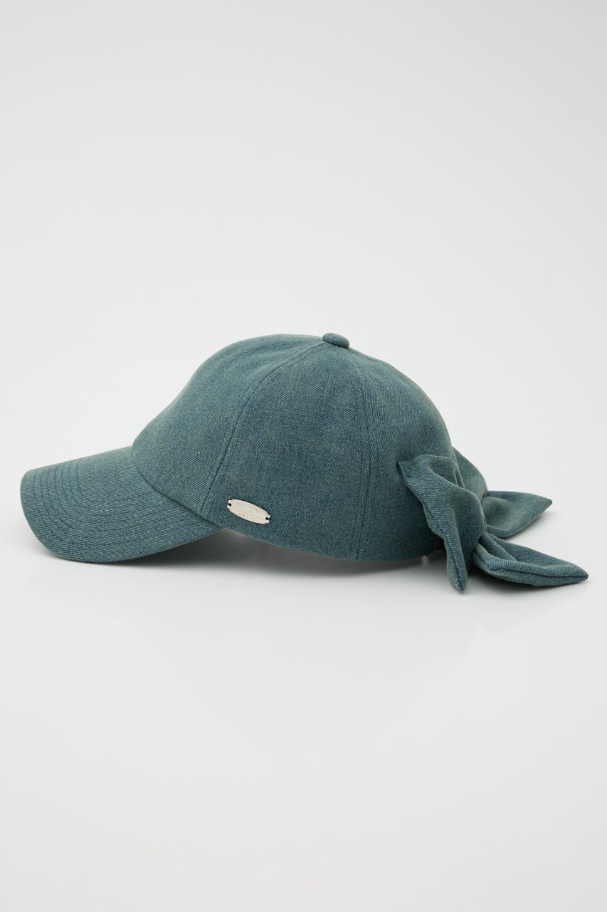 デニムリボンキャップ BLU FREE