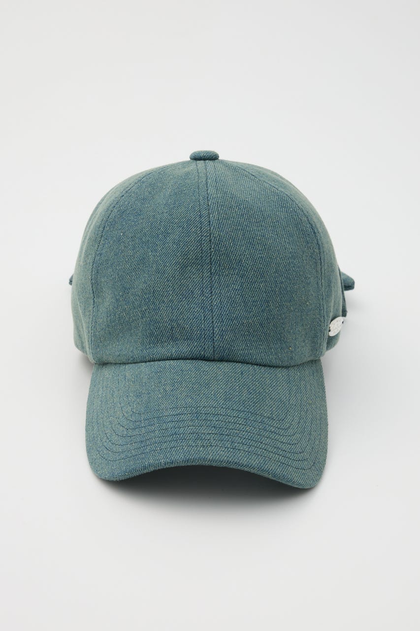 デニムリボンキャップ BLU FREE