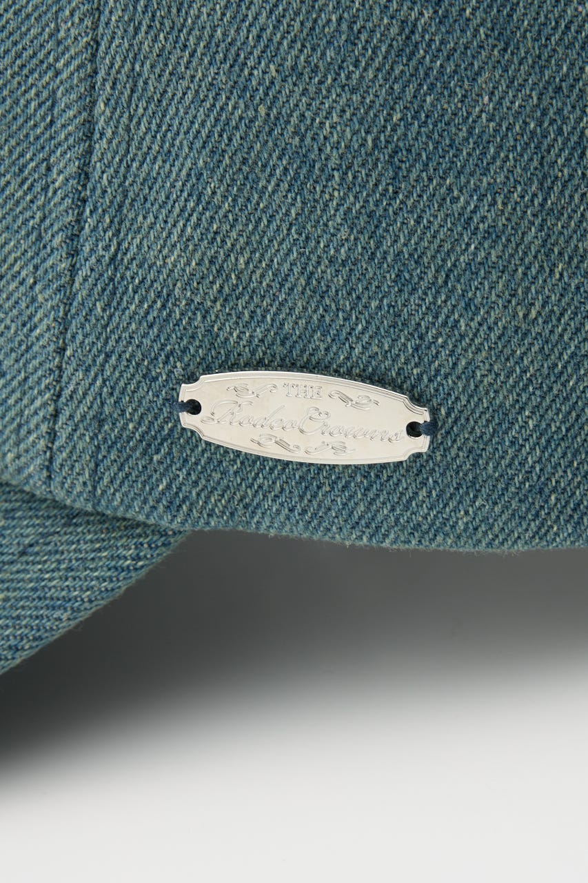 デニムリボンキャップ BLU FREE