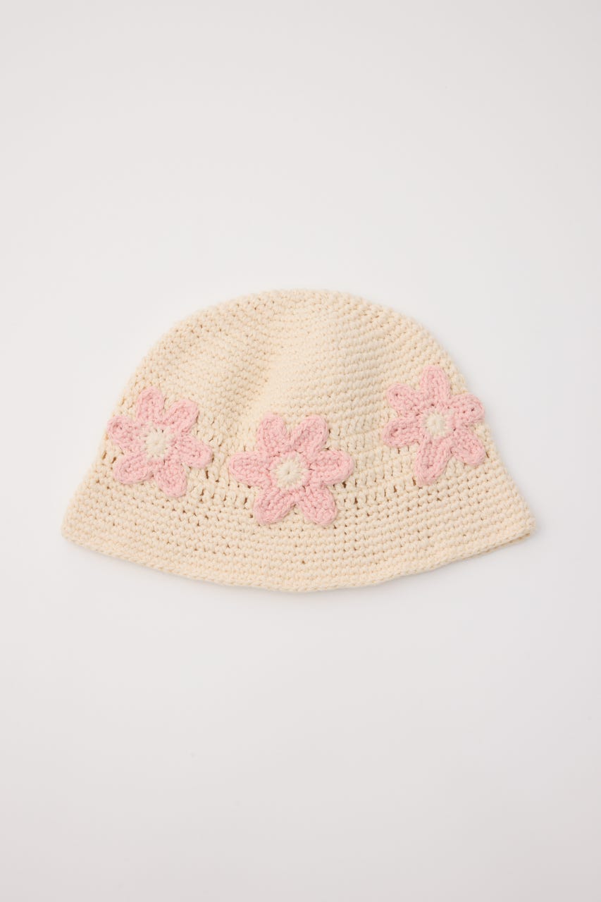 フラワーニットハット IVOY FREE