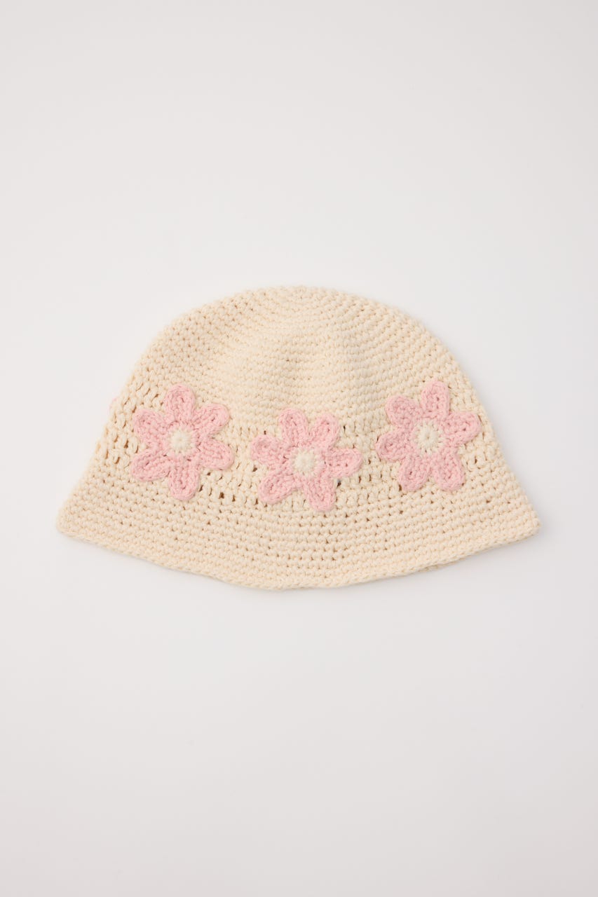 フラワーニットハット IVOY FREE