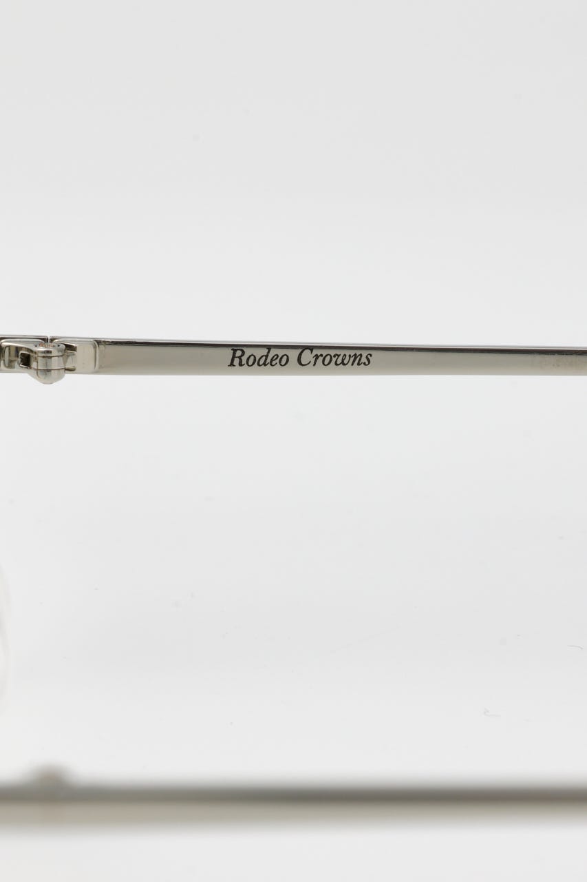 スクエアメタリック アイウェア SLV FREE