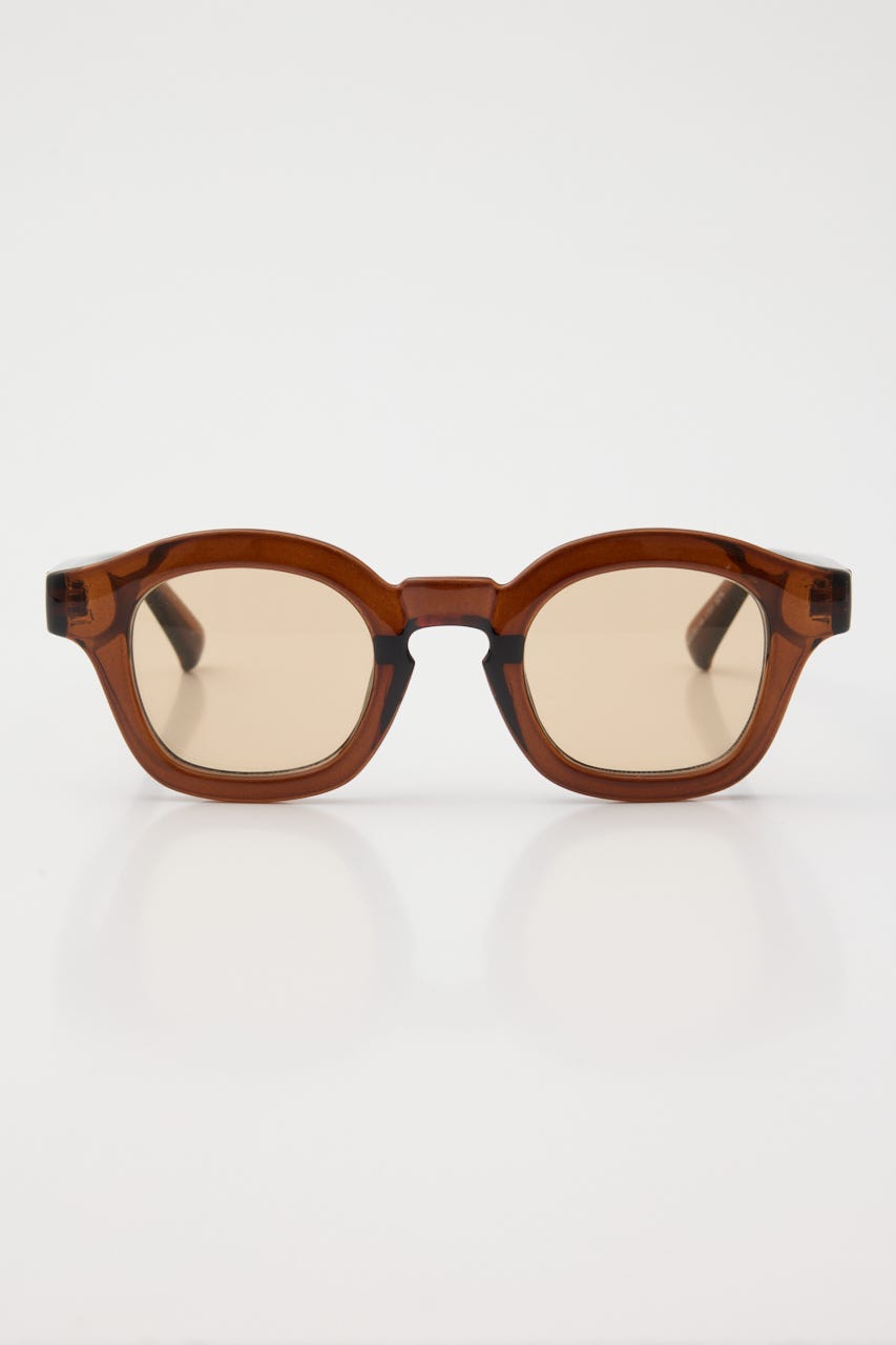 THICK LINE アイウェア 2TYPE BRN FREE