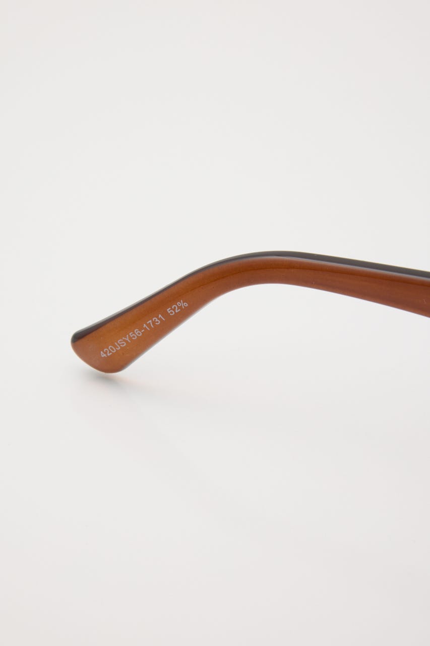 THICK LINE アイウェア 2TYPE BRN FREE