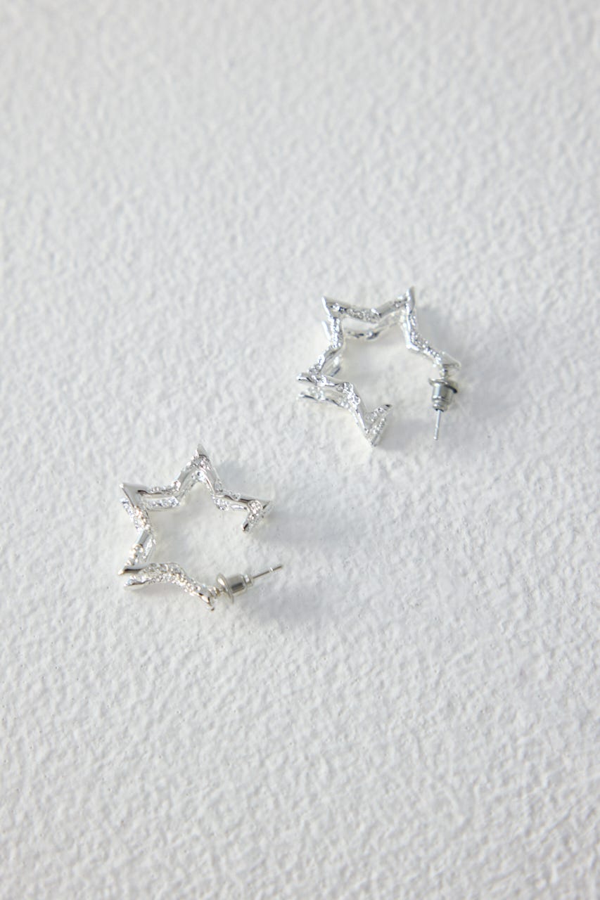 スターフープピアス SLV FREE