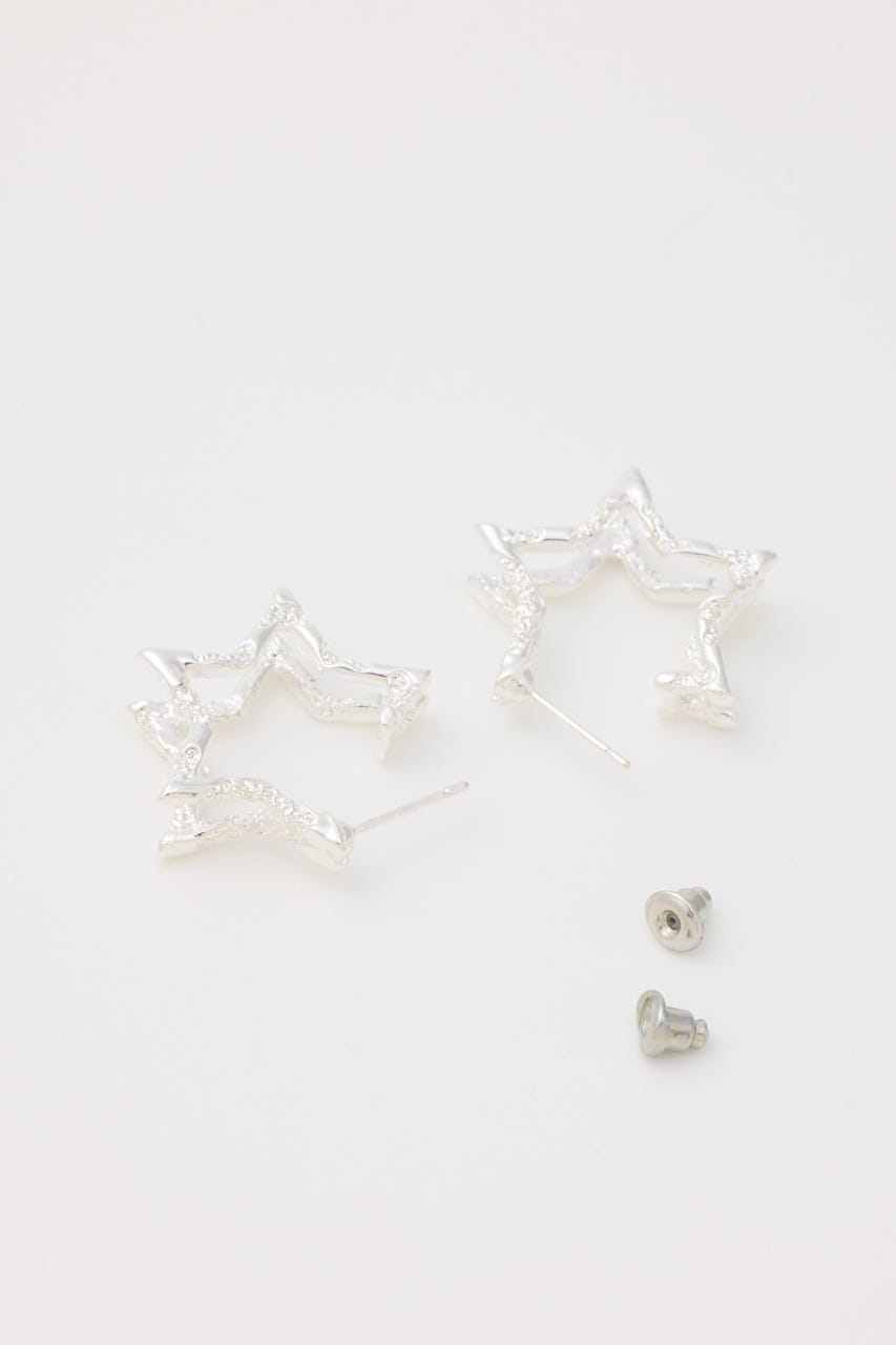 スターフープピアス SLV FREE