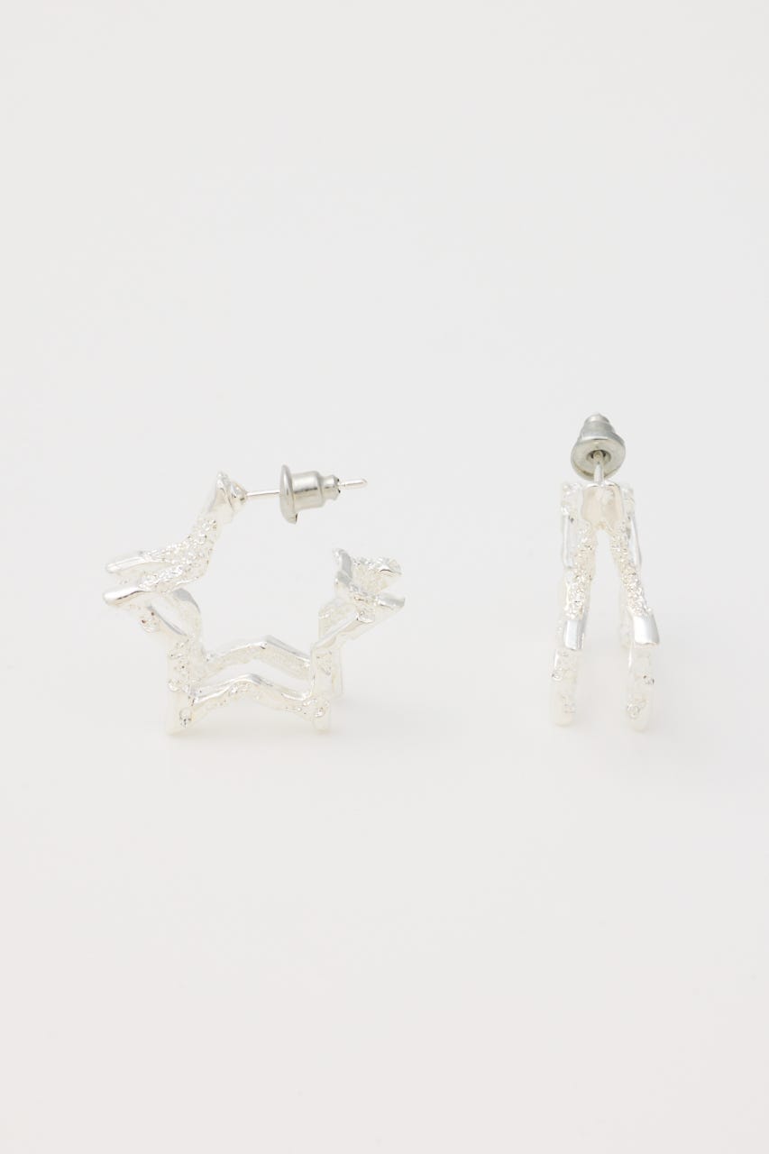 スターフープピアス SLV FREE