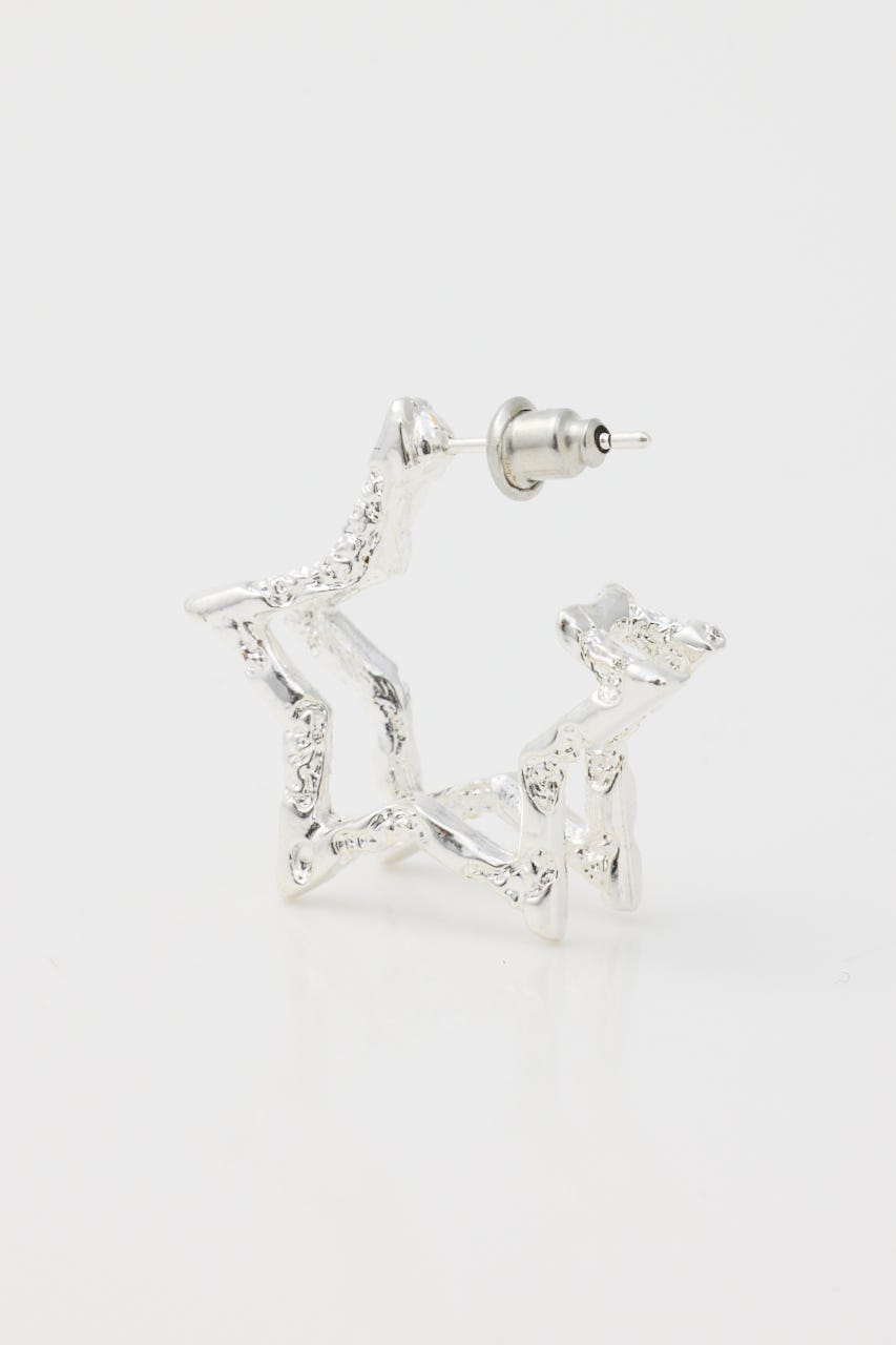 スターフープピアス SLV FREE