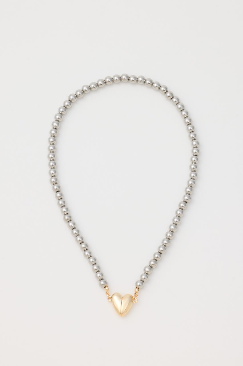 マグネットハートネックレス SLV FREE