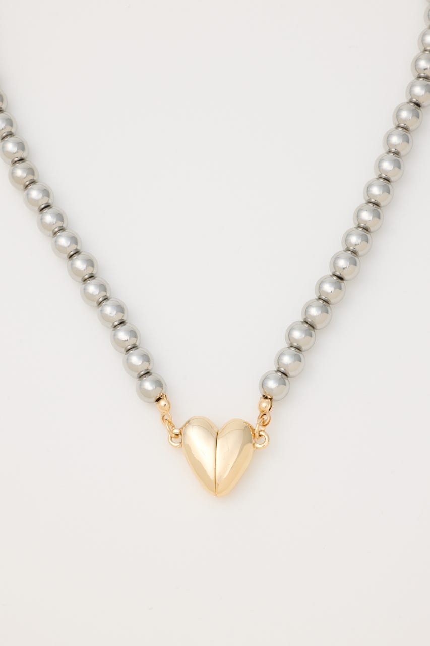 マグネットハートネックレス SLV FREE