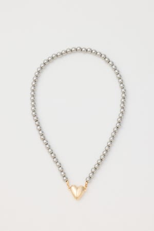 マグネットハートネックレス