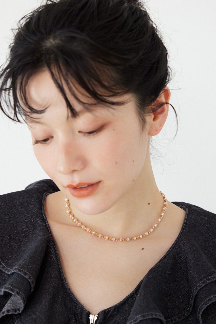 モチーフネックレス WHT FREE