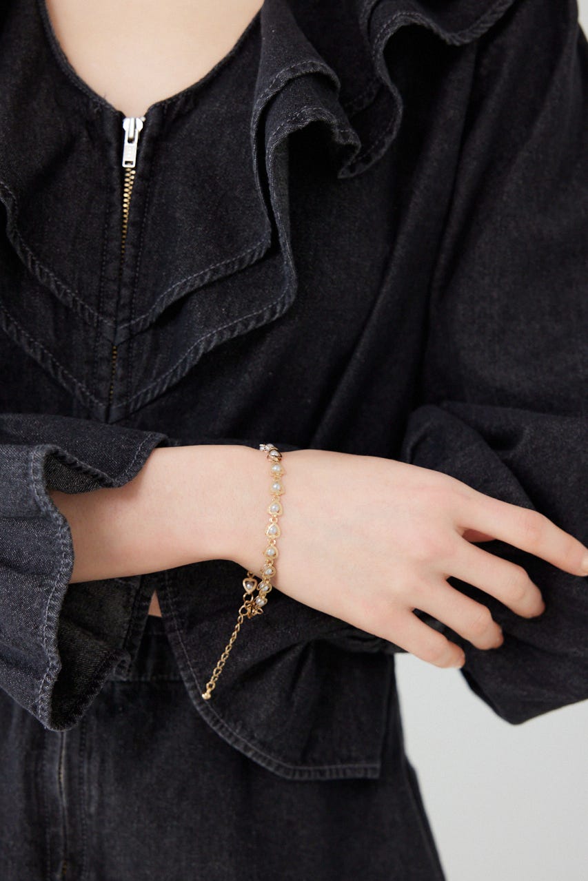 モチーフブレスレット WHT FREE