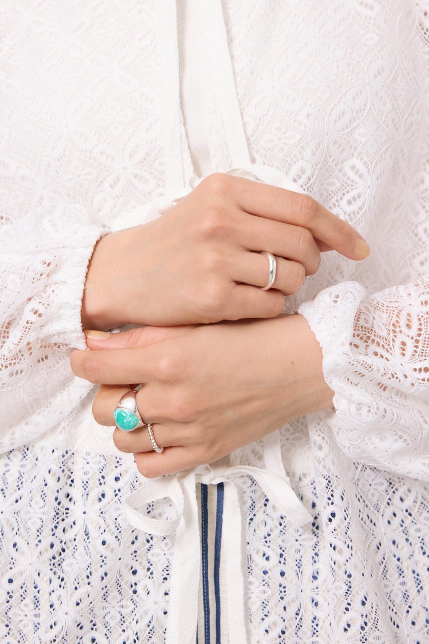 ハートモチーフアソートリングセット MINT FREE