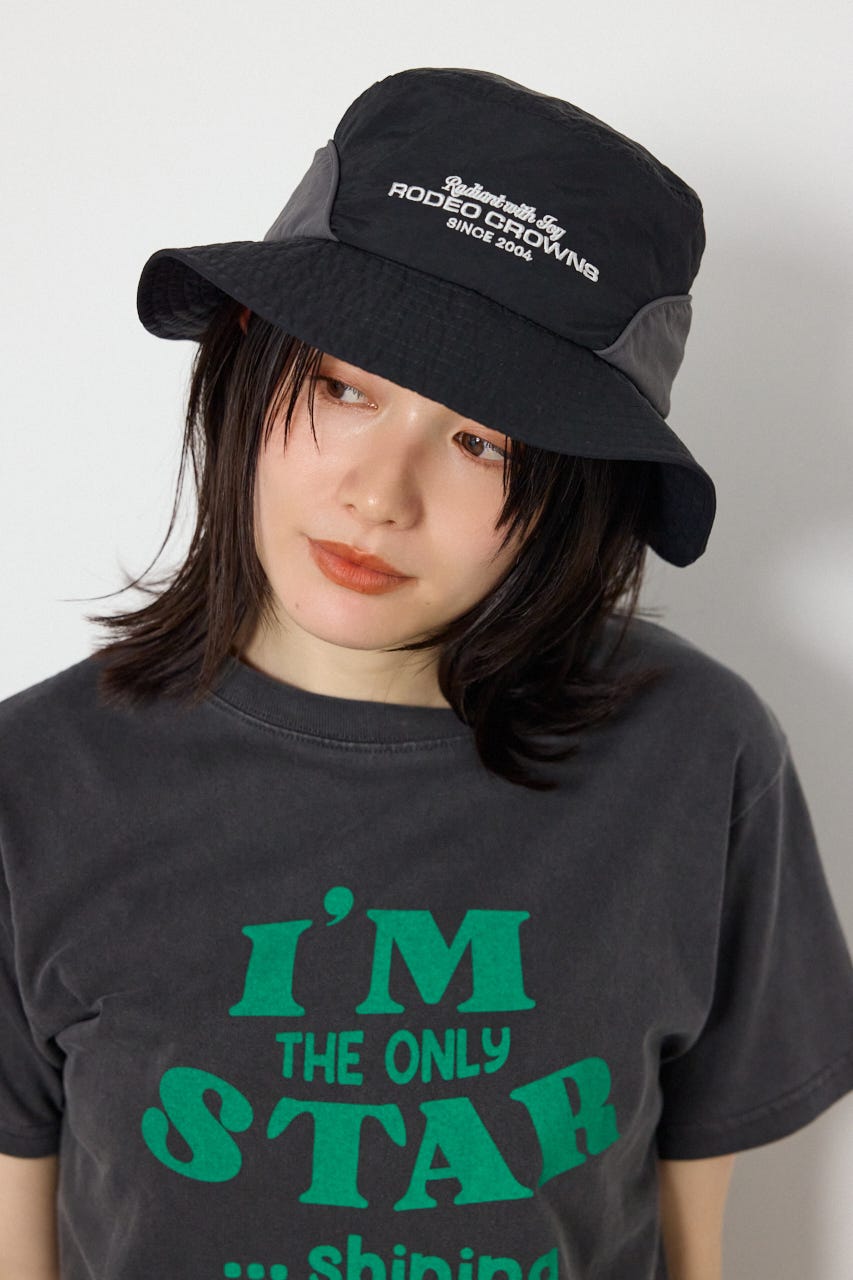 W/R コードハット 柄BLK FREE