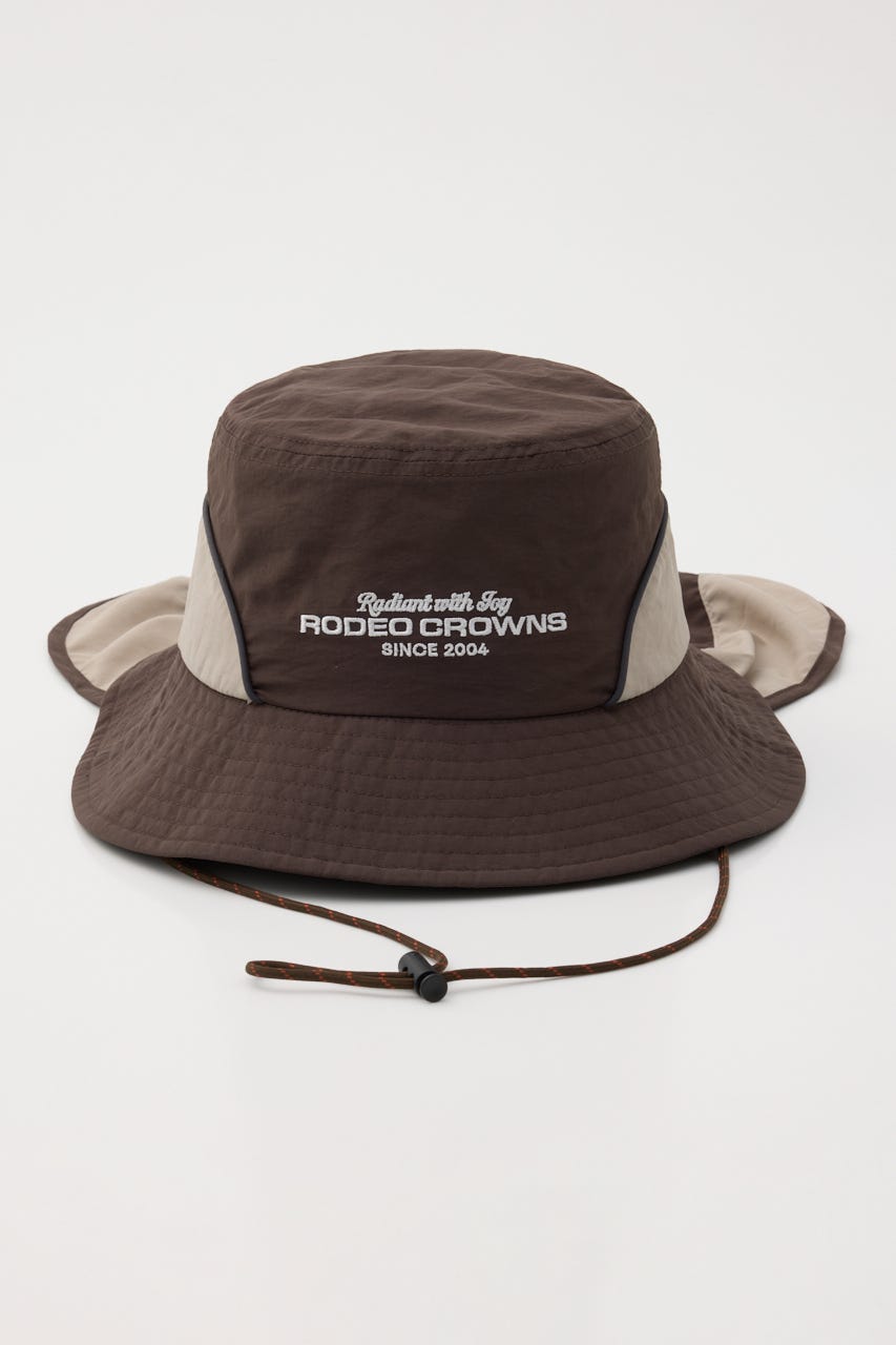 W/R コードハット 柄BRN FREE