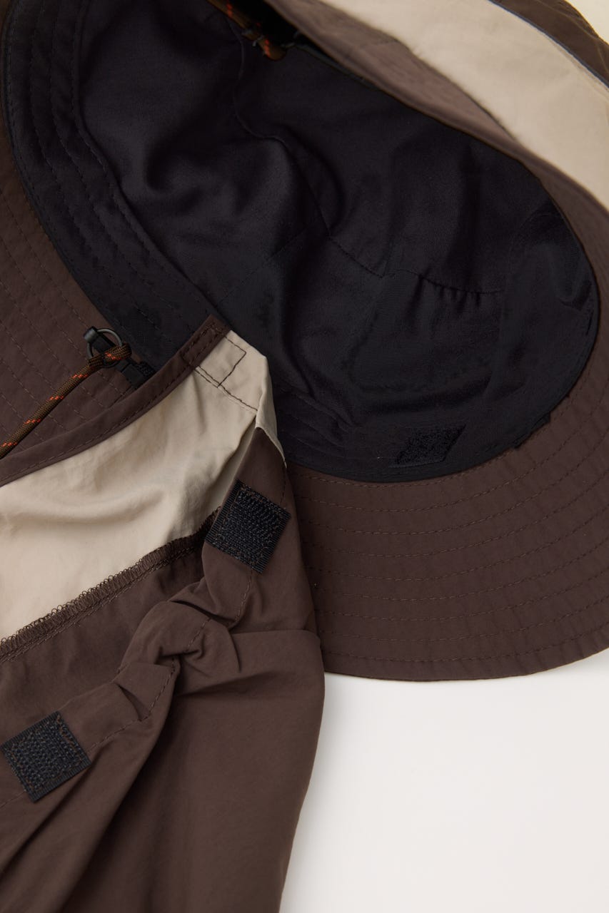 W/R コードハット 柄BRN FREE