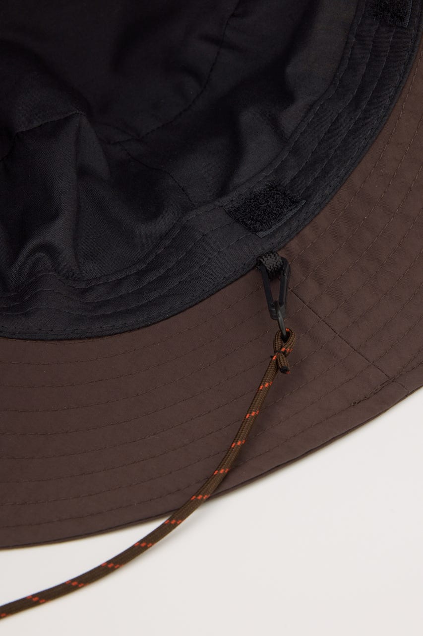 W/R コードハット 柄BRN FREE