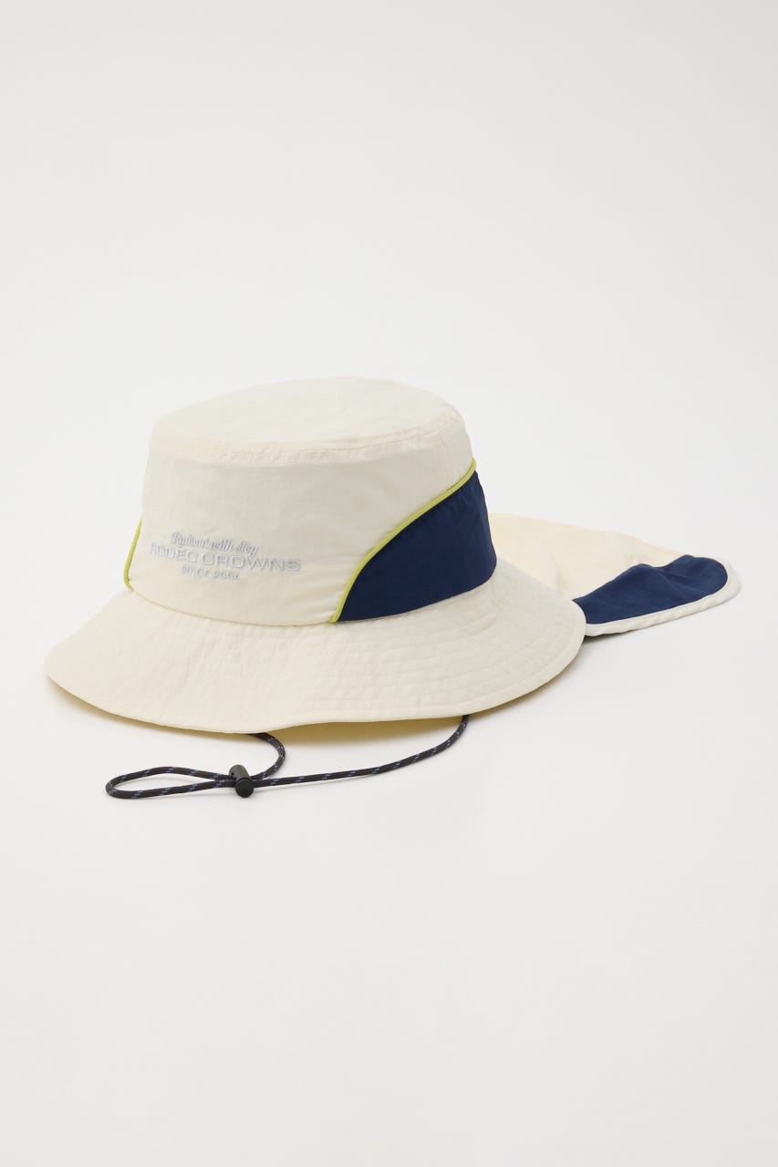 W/R コードハット 柄WHT FREE