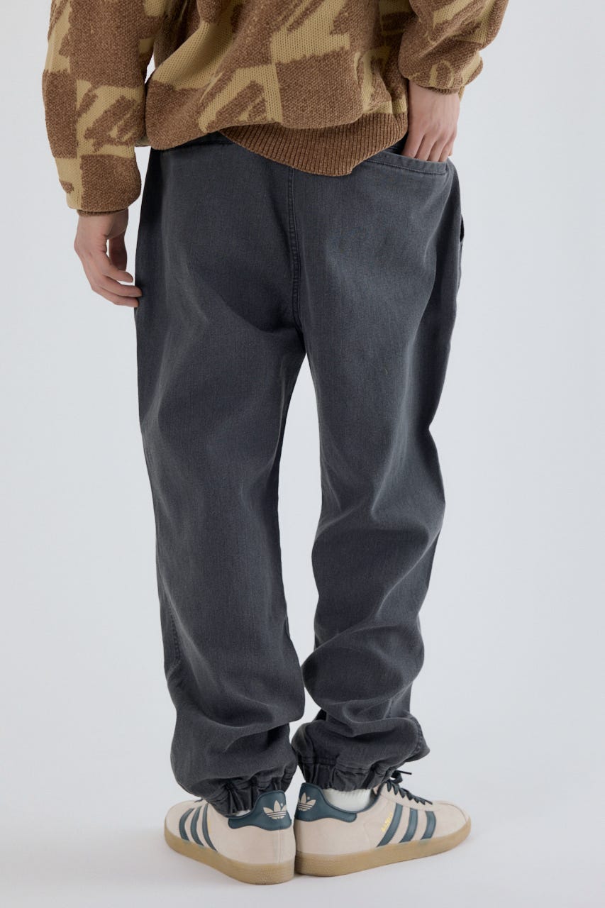 チルイージーデニムJOGパンツ BLK M