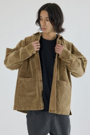 ケミカルコーデュロイジャケット