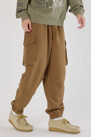 ピーチスキンカーゴJOGパンツ