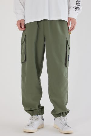 ピーチスキンカーゴJOGパンツ