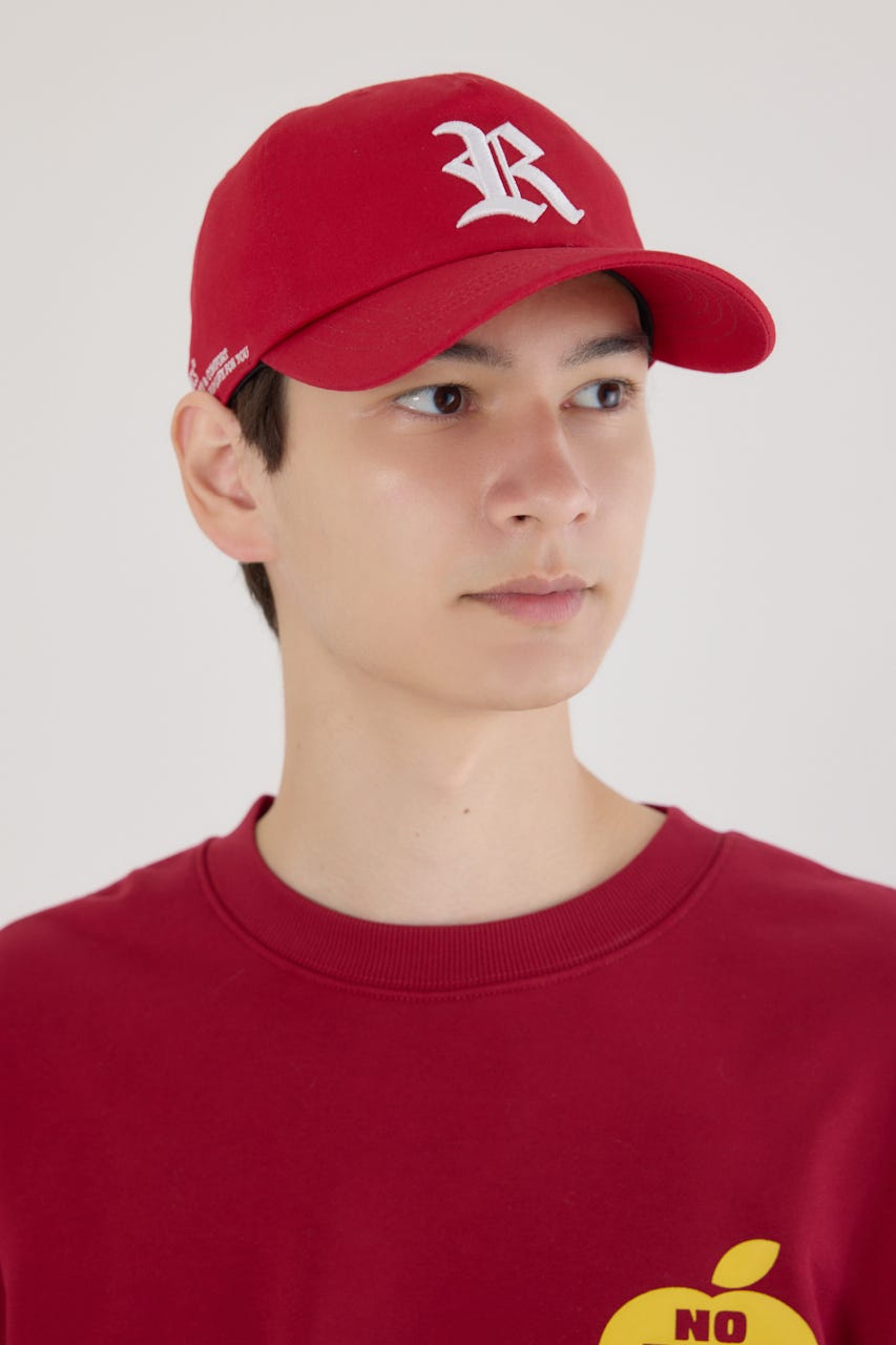 3Dワンポイントキャップ RED FREE