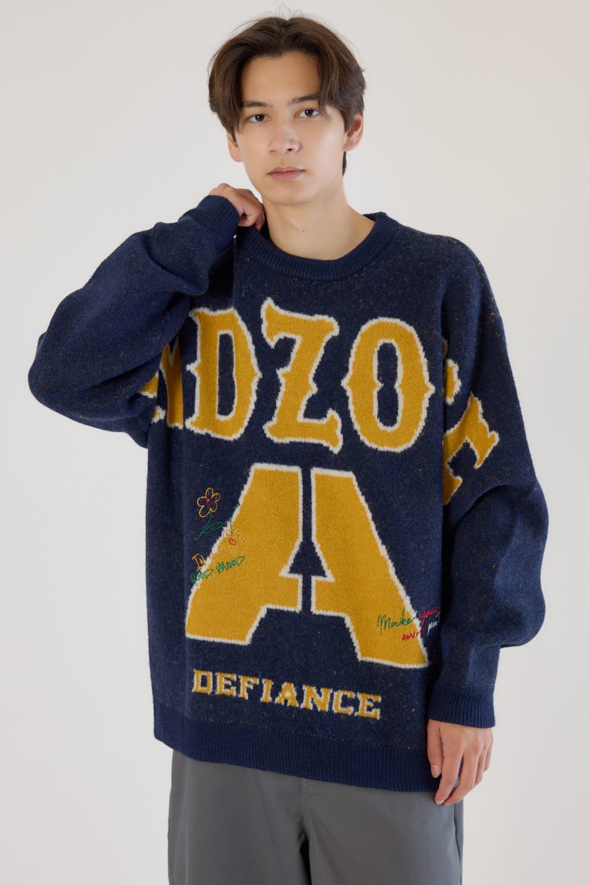 RODEO CROWNS WIDE BOWLのENDZONE ニット