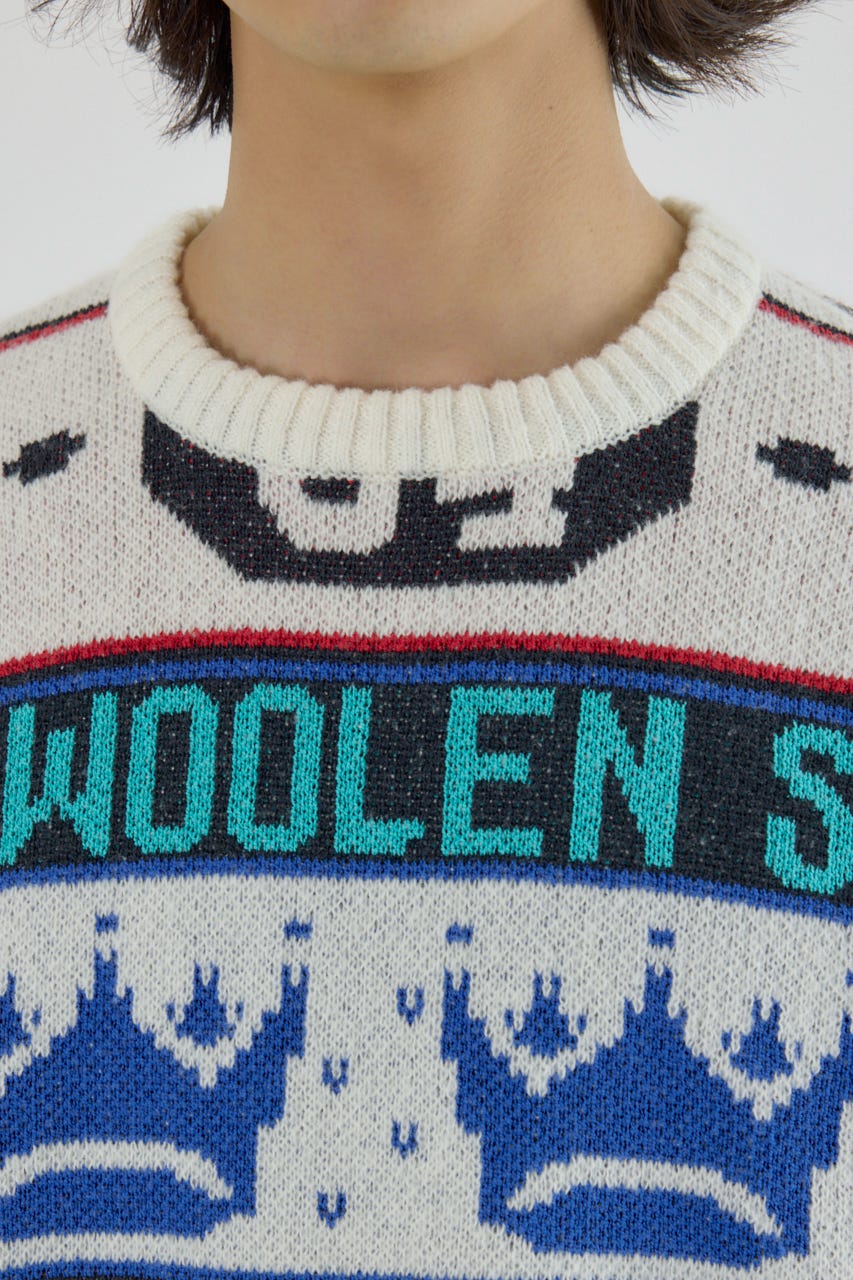 holidayニット IVOY M