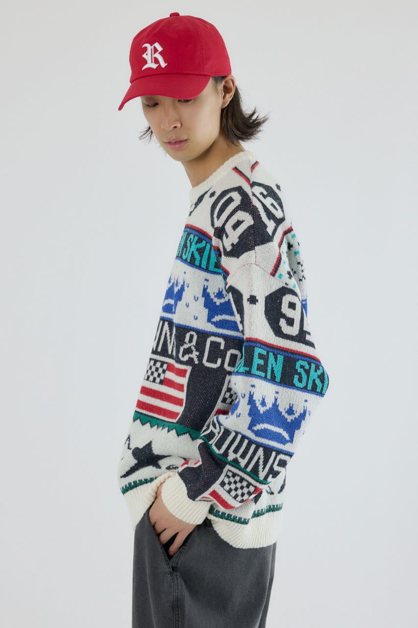 holidayニット IVOY M