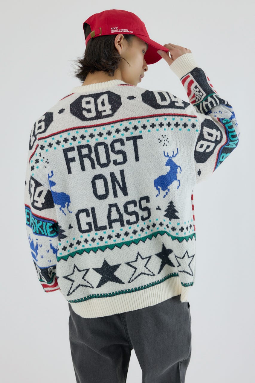 holidayニット IVOY M