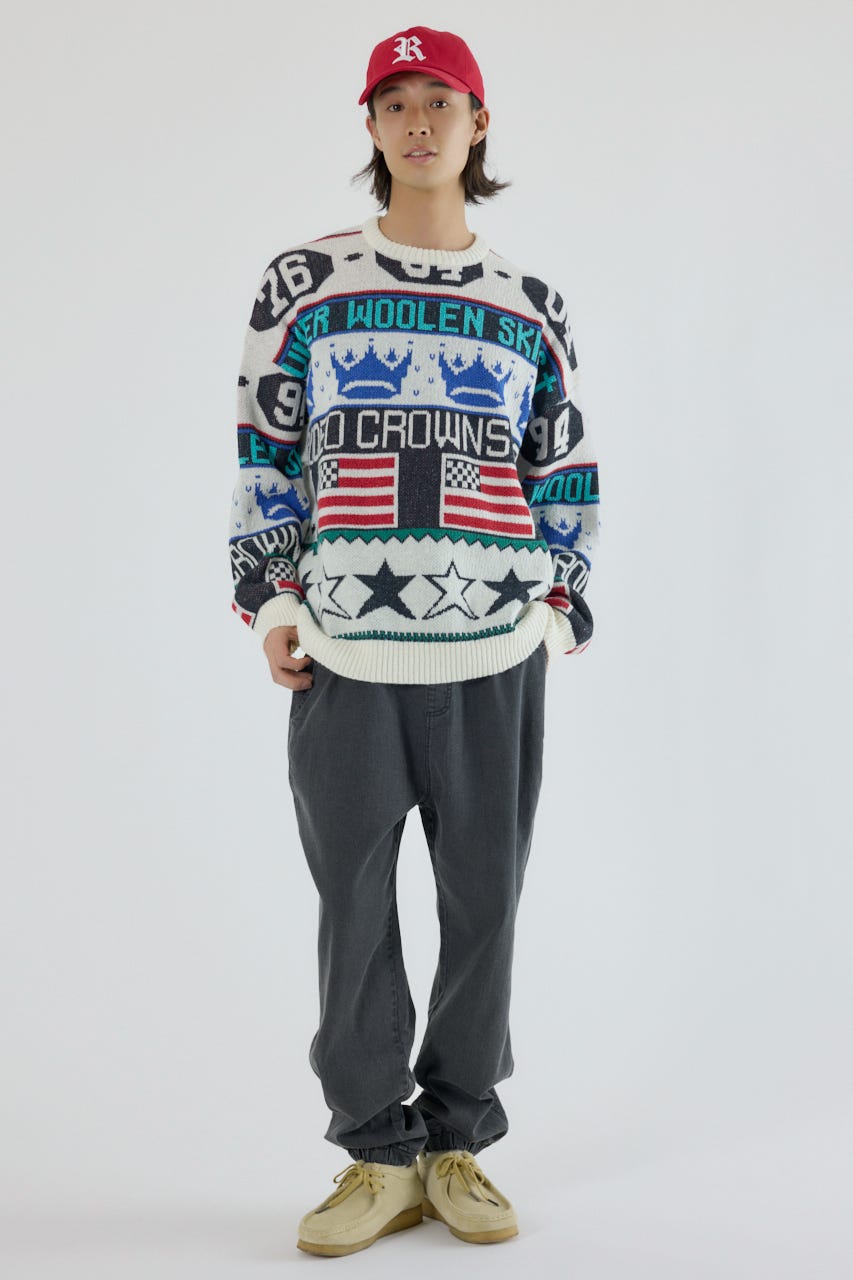 holidayニット IVOY M