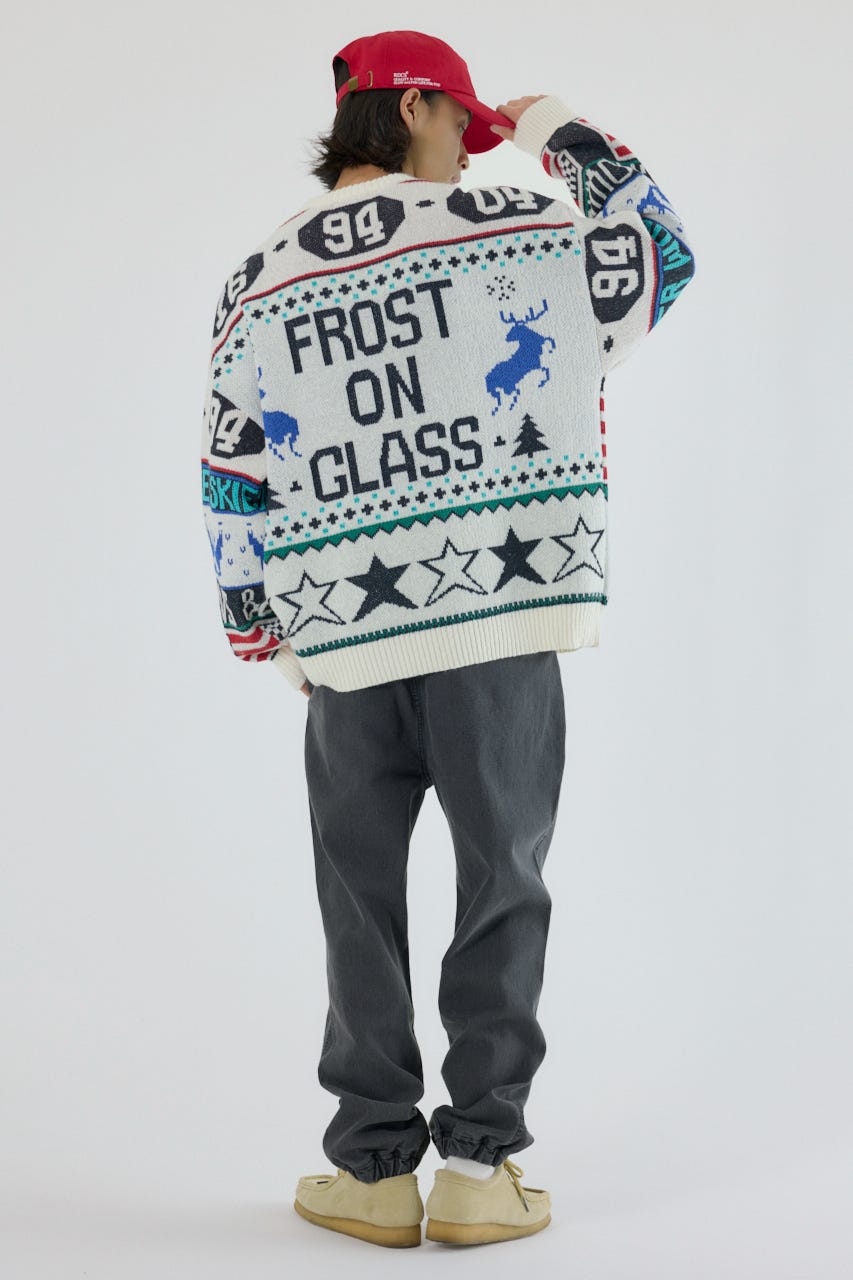 holidayニット IVOY M