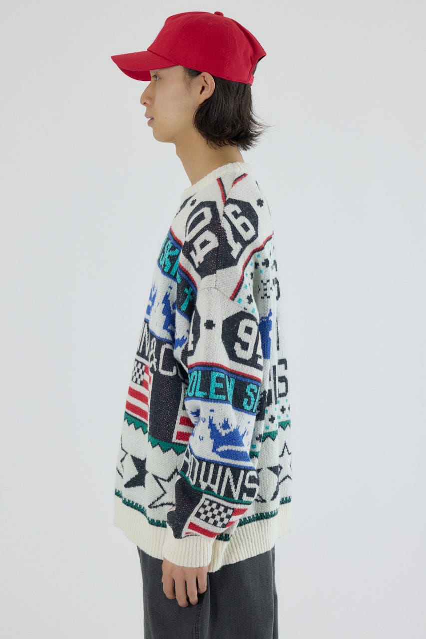 holidayニット IVOY M