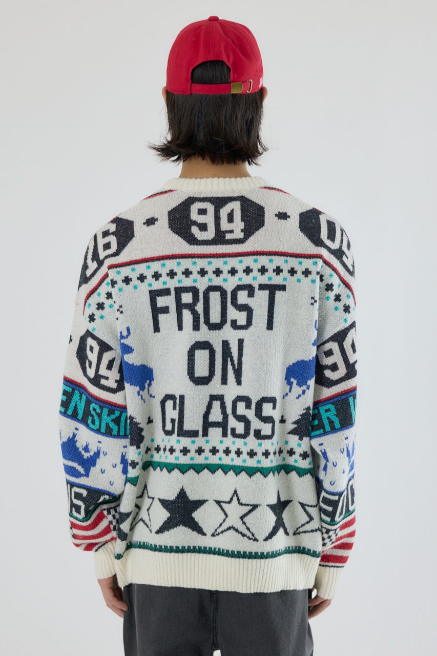 holidayニット IVOY M