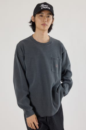 ピグメントワッフルトップス