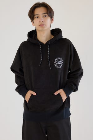 ブラッシュドバックボアフーディー