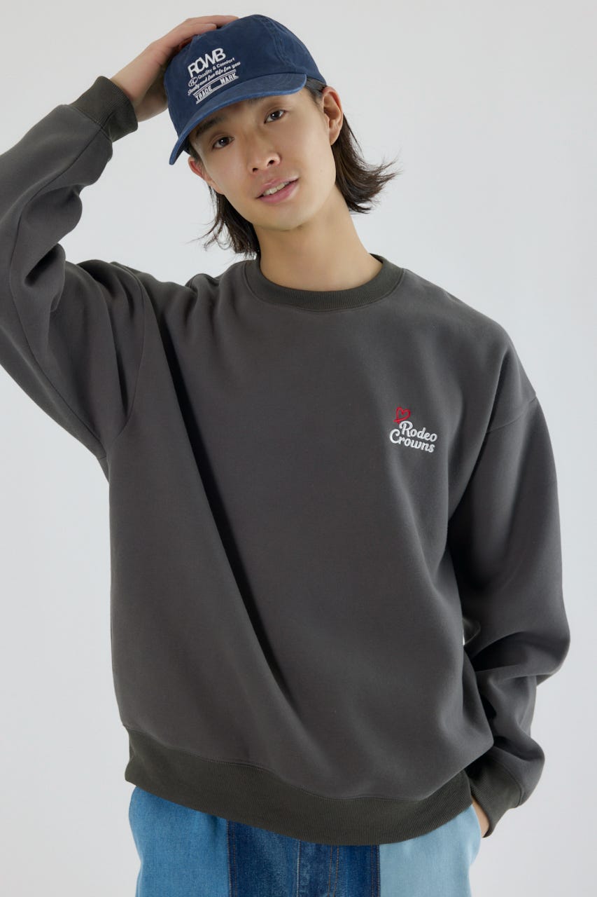 フィットガールスウェット C.GRY L