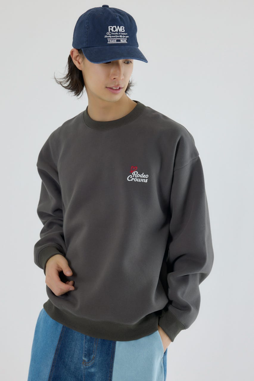 フィットガールスウェット C.GRY L