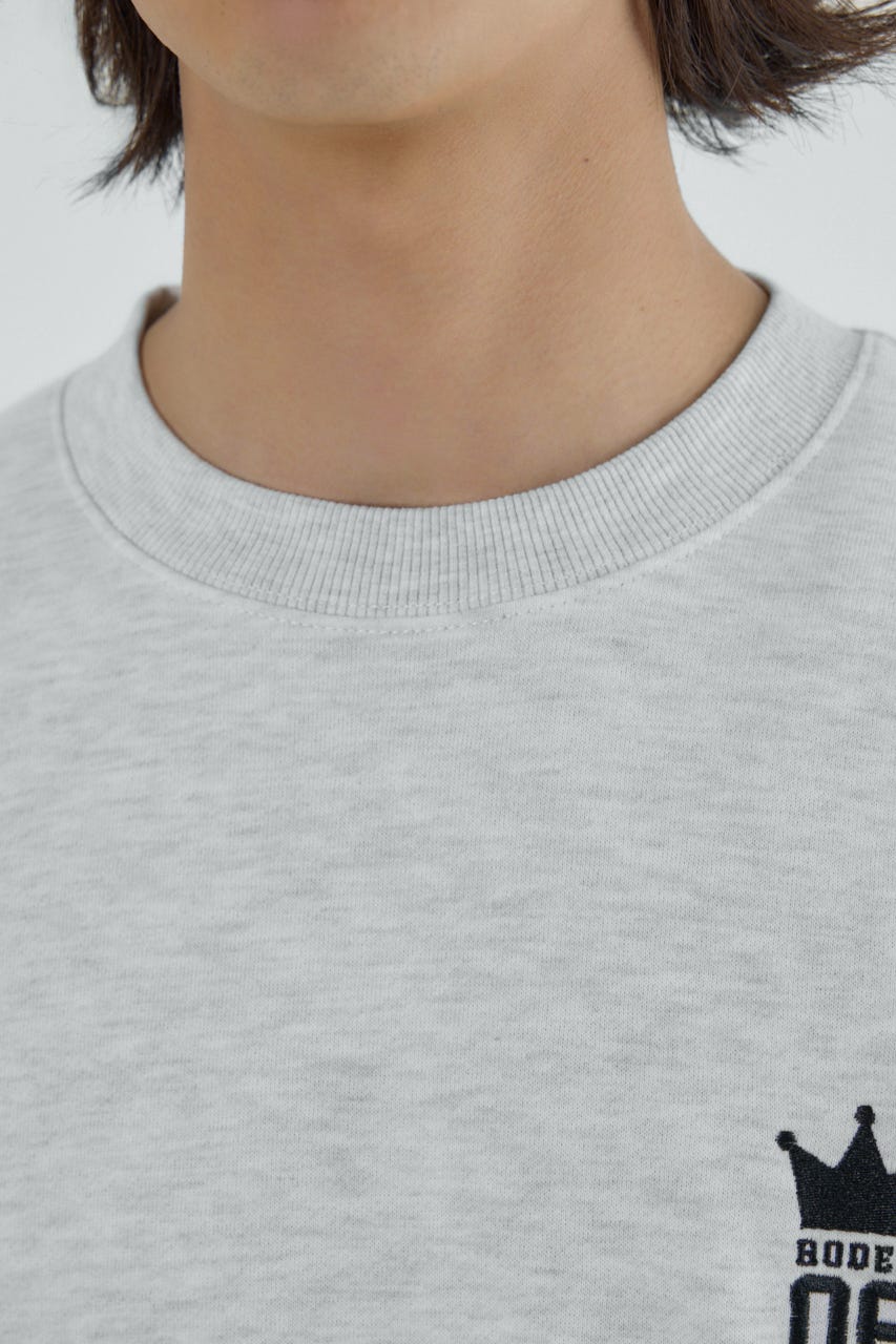 フィットガールスウェット L/T.GRY M