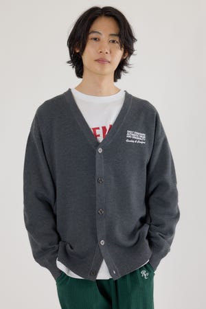 SIGNSニットカーディガン