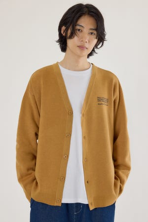 SIGNSニットカーディガン