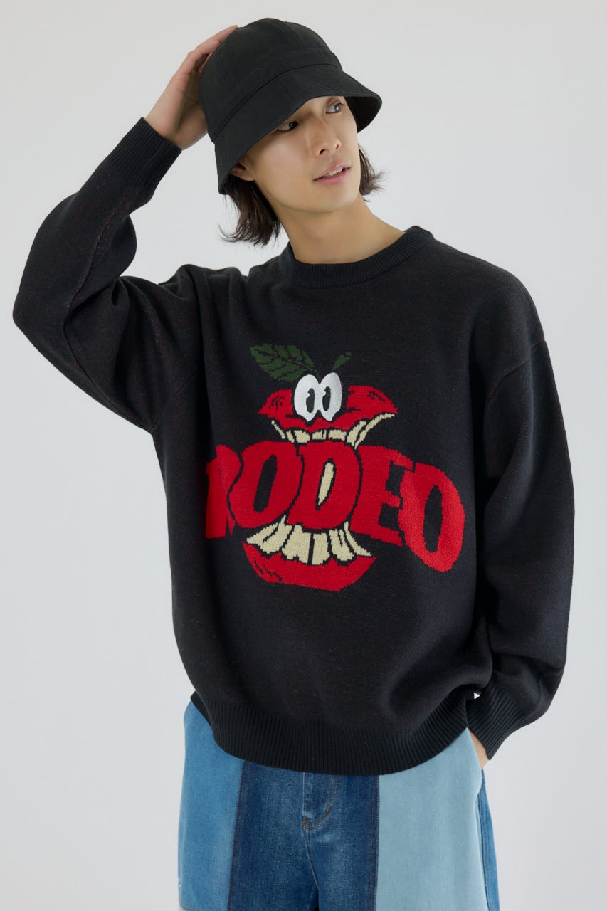 フルーツニット BLK L