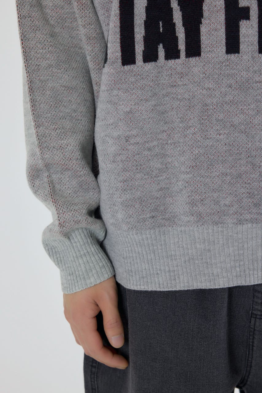 フルーツニット T.GRY M