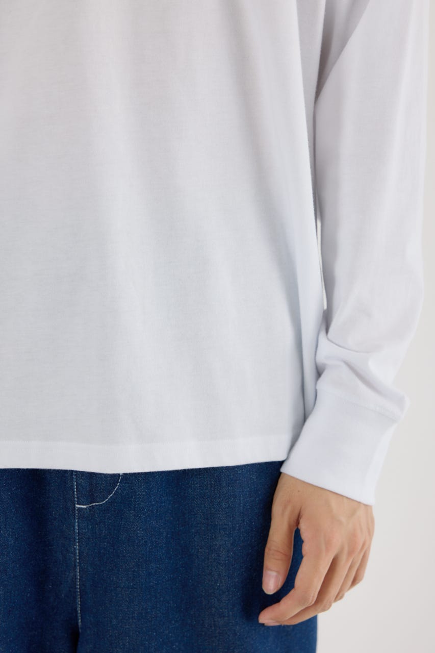 3steps 長袖Tシャツ WHT L