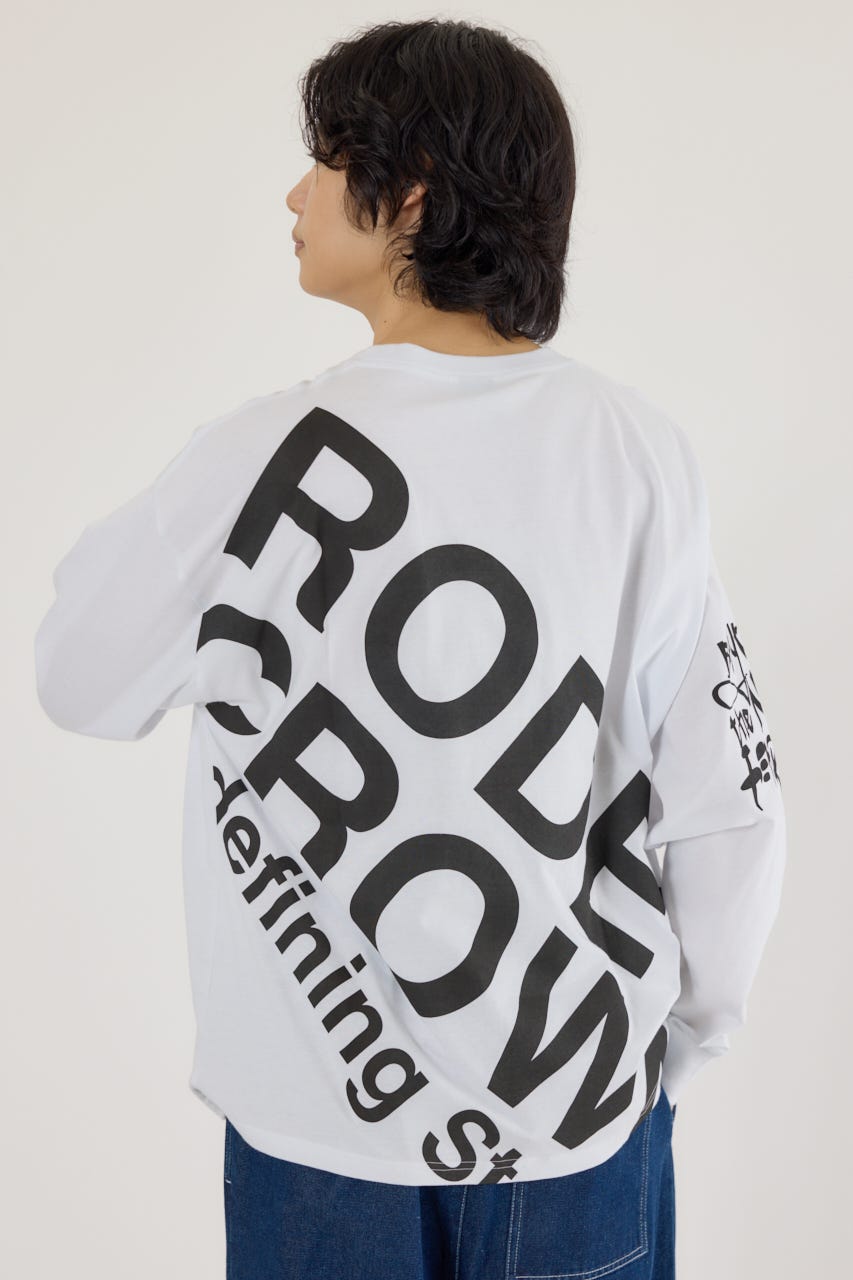 3steps 長袖Tシャツ WHT L