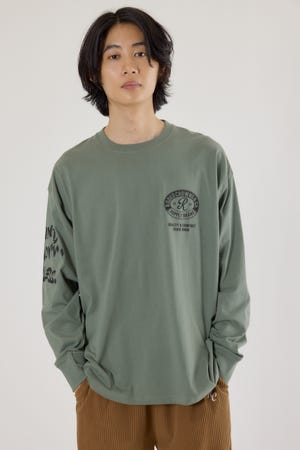 3steps 長袖Tシャツ