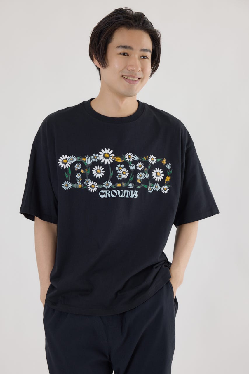 flower factory Tシャツ BLK M