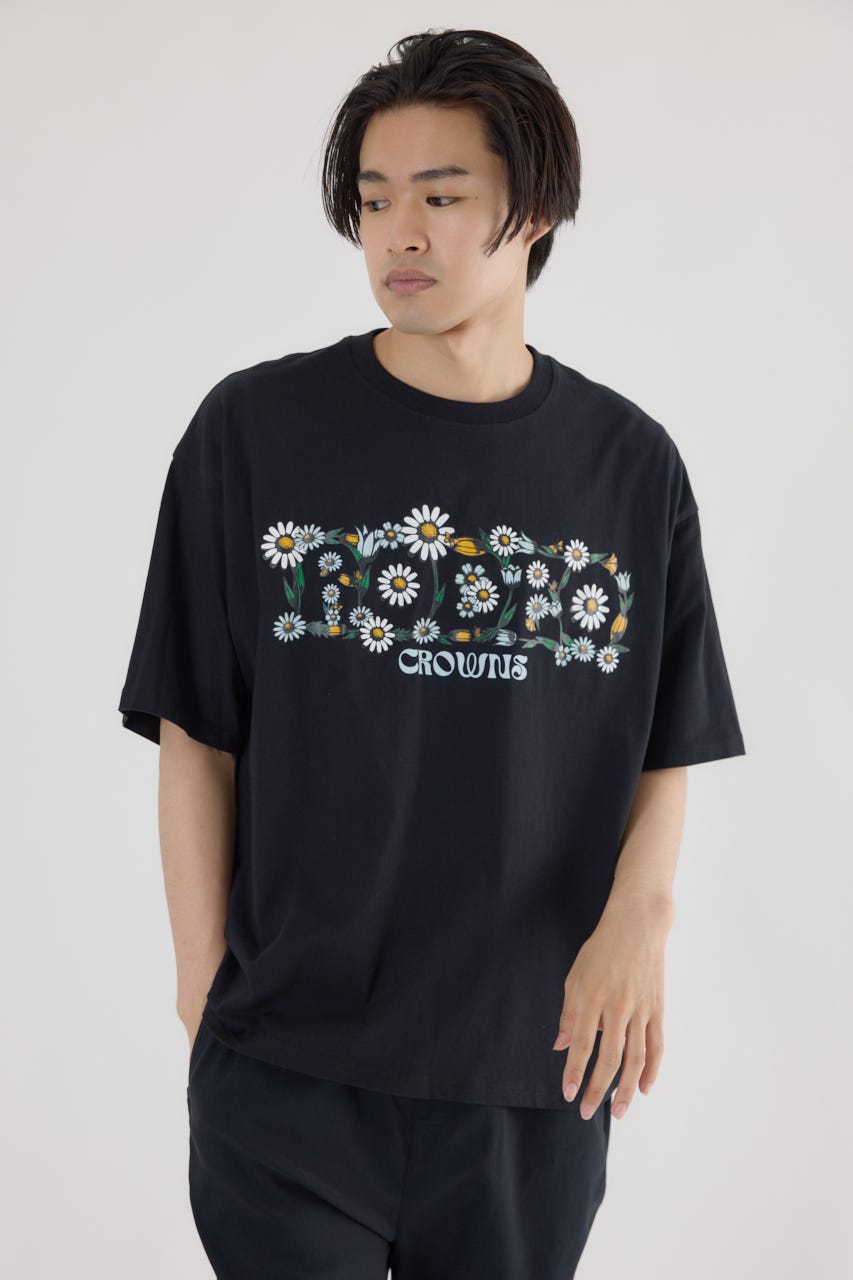 flower factory Tシャツ BLK M